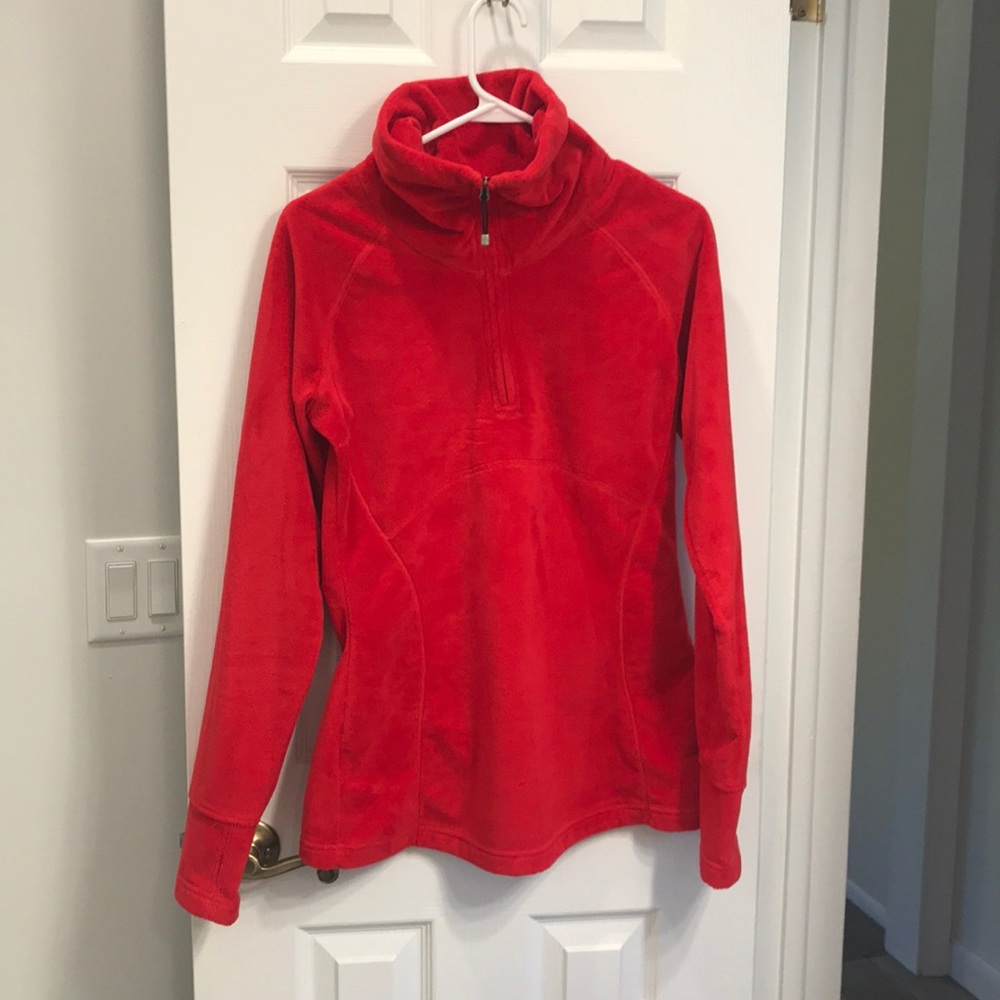 Obermeyer fleece half zip size small